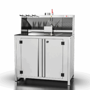 B-Tec Painty-04 Blandebenk med avsug og dører