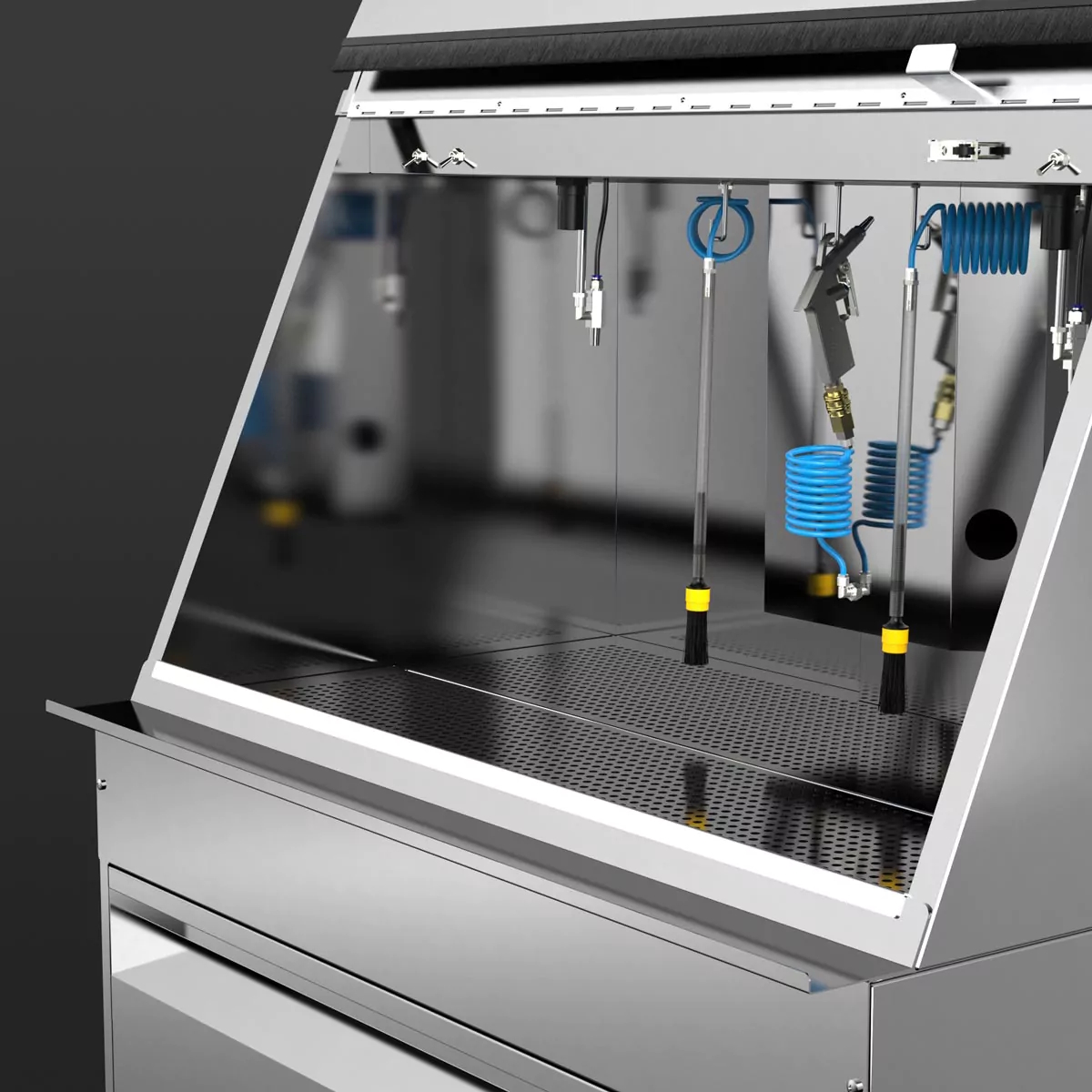 B-Tec M-1200-1 complete stainless steel - Bilde 2