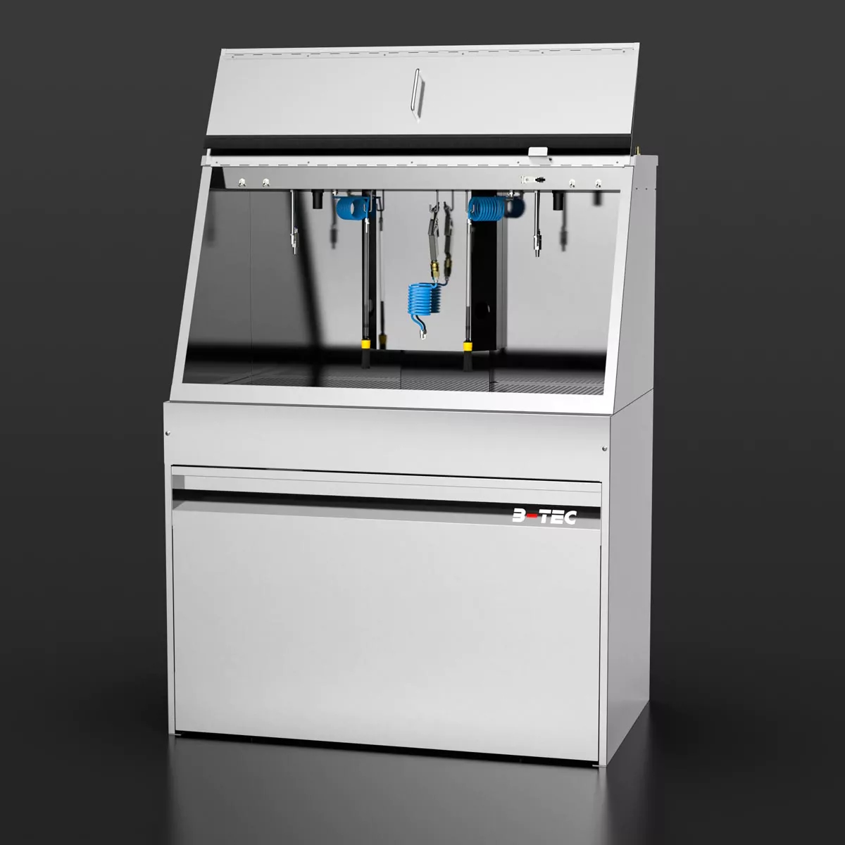 B-Tec M-1200-2 complete stainless steel