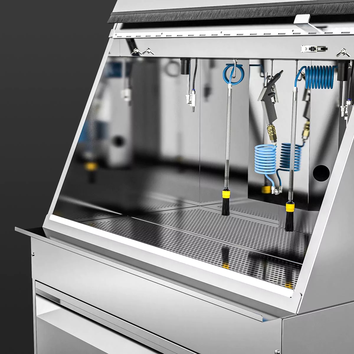 B-Tec M-1200-2 complete stainless steel - Bilde 5