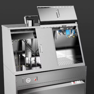 B-Tec K-1200 complete stainless steel