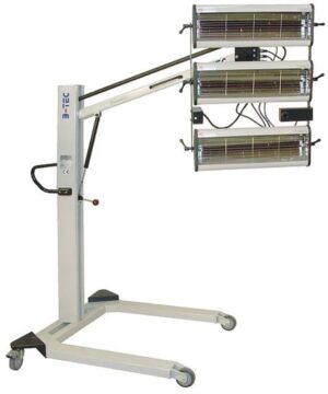 B-Tec IR Tørker m/distansekontroll 3200 Watt IRB-03