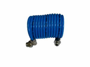 B-Tec Spiralslange 1m med vinkel og rett nippel Part Y-3