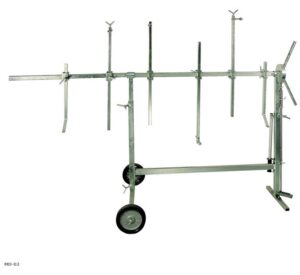 B-Tec Roterende lakkstativ m/ forlenger