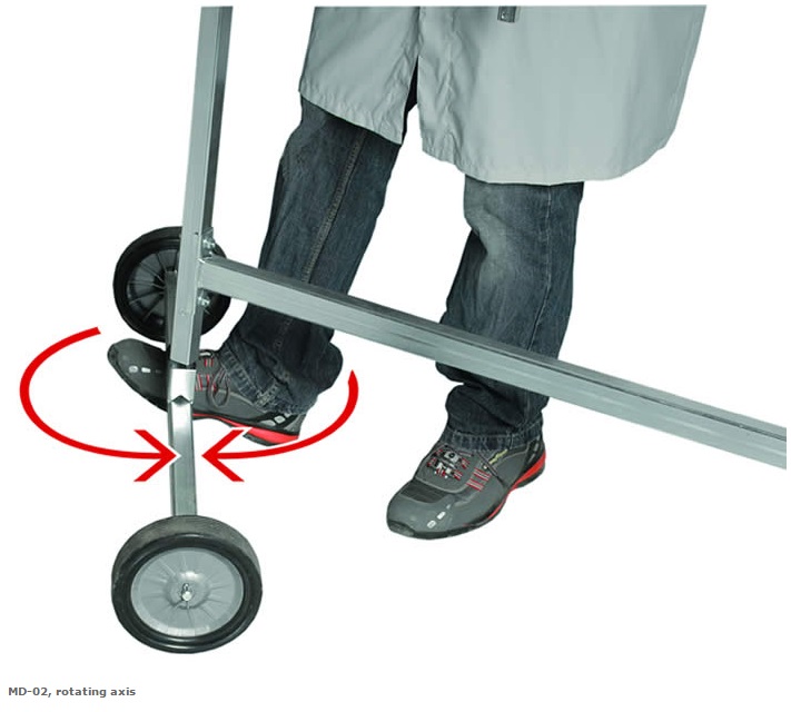 B-Tec Roterende lakkstativ m/ forlenger - Bilde 2