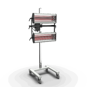 B-tec IR-tørker IR-X2 kortbølge med 2 kassetter,230V