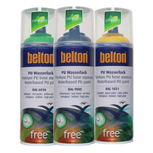 Belton Free Vannbaserte RAL farger