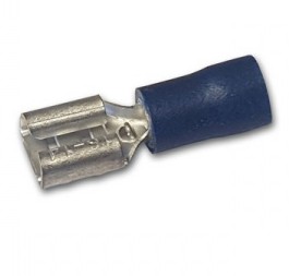 Kabelsko Blå Flatstifthylse Pk100