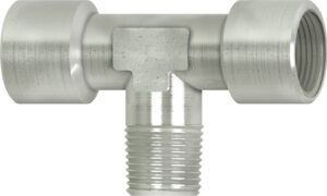 CEJN 199005322 T-stykke 1/4x1/4x1/4 innv/utv/innv