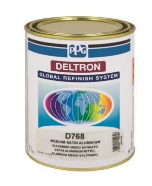 PPG D768/E1 BC Medium Satin Aluminium
