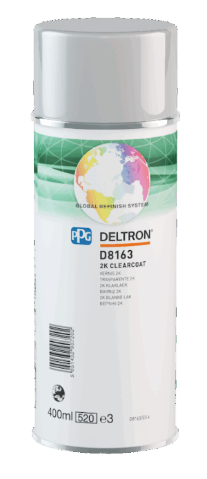 PPG D8163/E0.4 Aerosol 2K Klarlakk