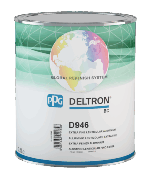 PPG D946/E3.5 BC Extra Fine Lenticular Aluminium
