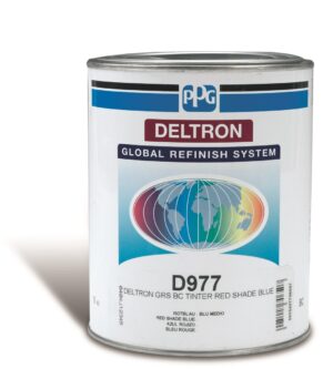 PPG D977/E1 BC Red Shade Blue