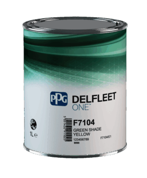 PPG Delfleet Green Shade Yellow