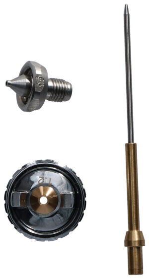 Finixa dysesett 0.8mm til mini lakkpistol dyse,nål, kappe