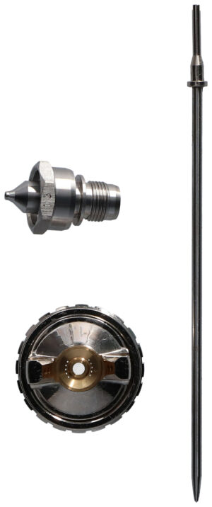 Finixa dysesett 1.3mm til lakkpistol 500ml dyse,nål, kappe