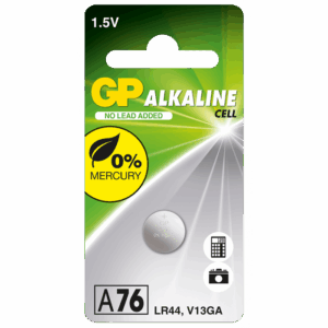GP Alkalisk LR44/V13GA 1-pakk
