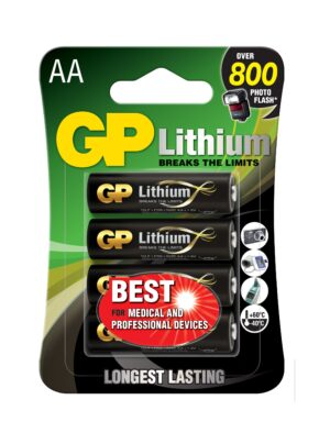GP Lithium AA/LR06 15FL-2U4 4-pakk