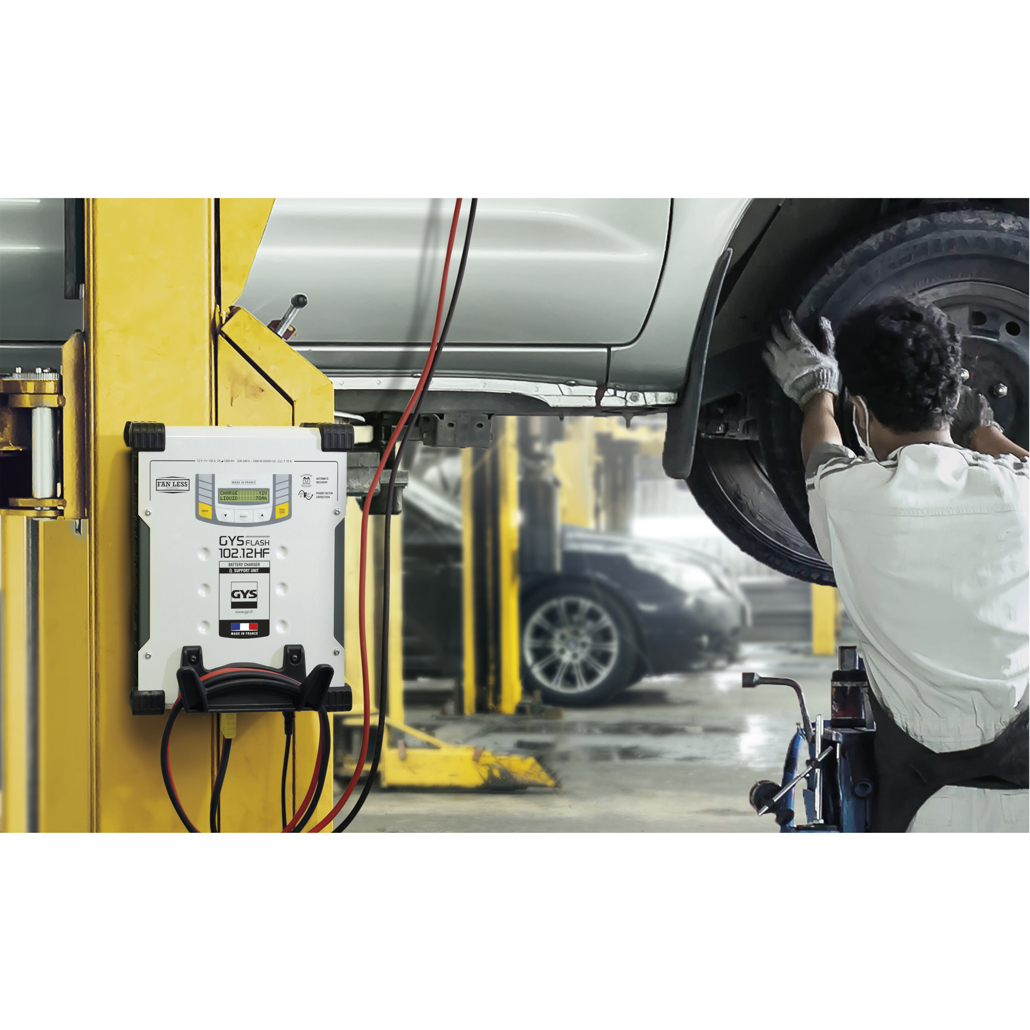 GYS GYSFLASH 102.12 HF (5.0m Cables) - Bilde 3