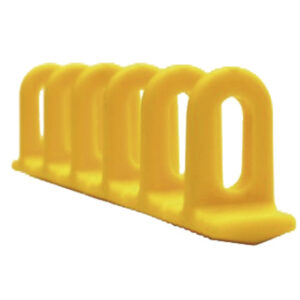 GYS SET OF 3 YELLOW CONICAL PLASTIC MULTIPADS SIZE 6x22x156M