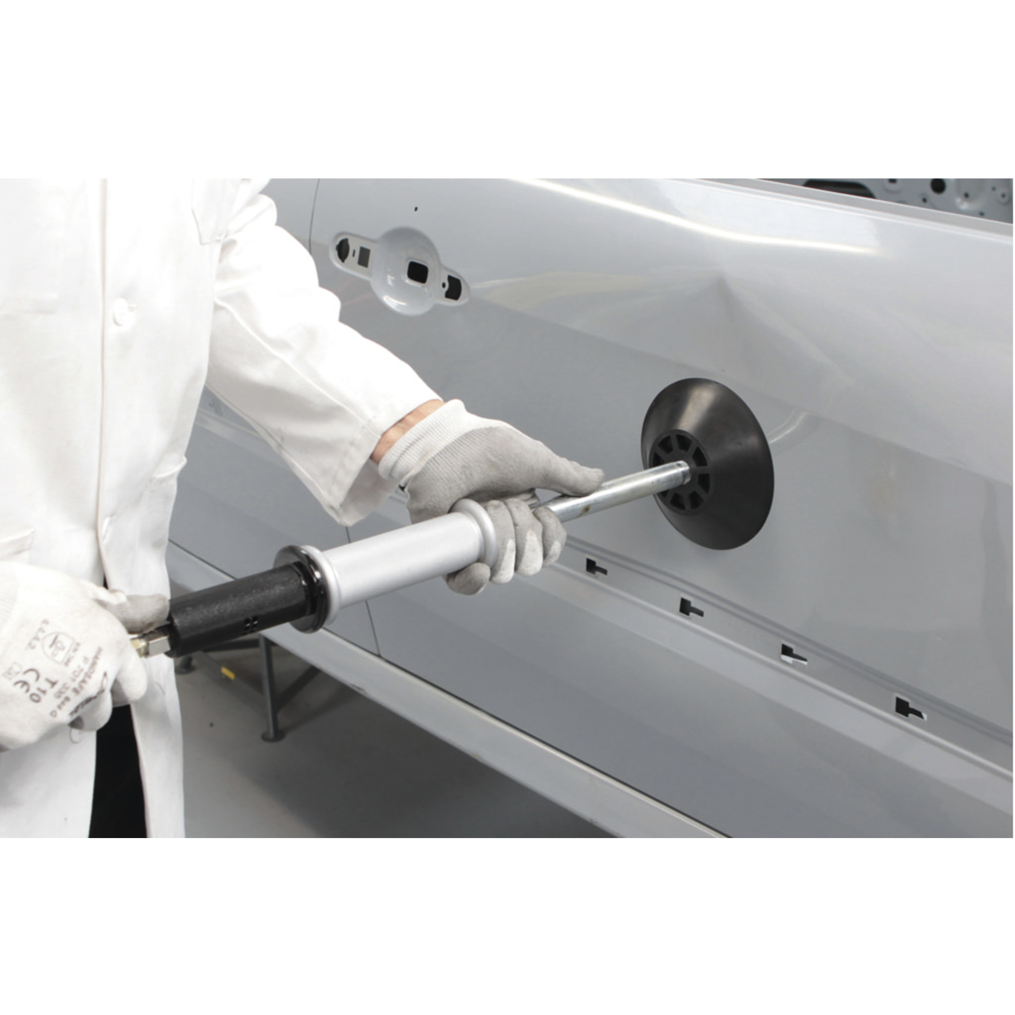 GYS PNEUMATIC INERTIA HAMMER 2.5KG + 3 SUCTION PADS - Bilde 2