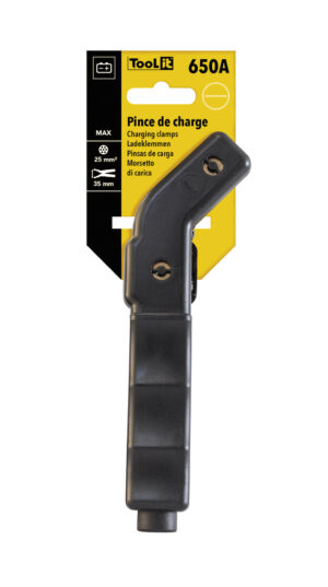GYS CURVED INSULATED CLAMP 650A BLACK