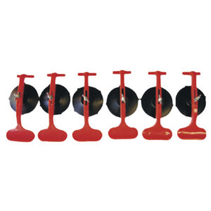 GYS SET OF 6 MINI SUCTION PADS Ø 85mm