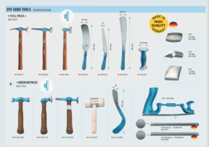 GYS COMPLETE SET OF DENT PULLING HAND TOOL