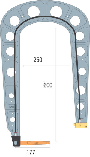 GYS G10 ARM INSULATED + WALL BRACKET