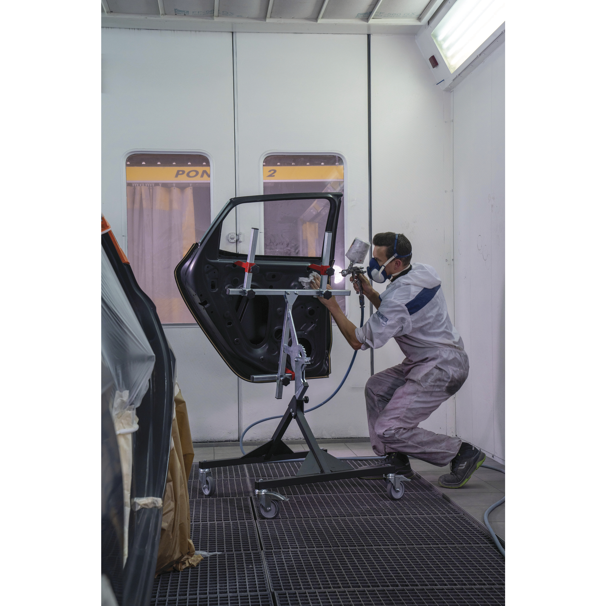 GYS Ergonomisk lakkstativ på hjul - Bilde 3