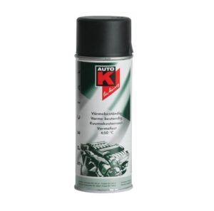 Hagmans AK Varmelakk Svart Matt 650°C *