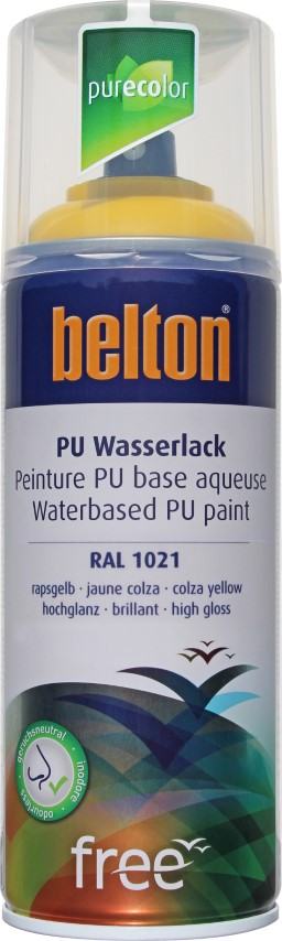 Belton Free RAL 1021 Rapsgul Blank 400ml