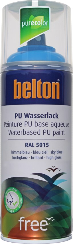 Belton Free RAL 5015 Himmelsblå Blank 400ml