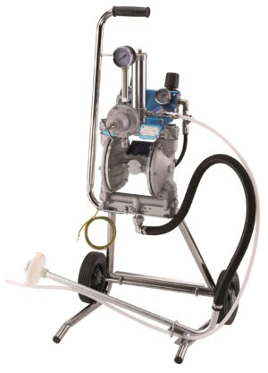 Iwata lavtrykkspakke 30L/min+pistol w200 1,2mm +slange 15m