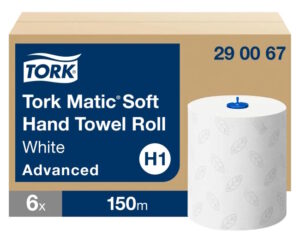 Tork 29 00 67 Håndtørk H1 Matic Advanced Soft 2lag 150m 6-pk