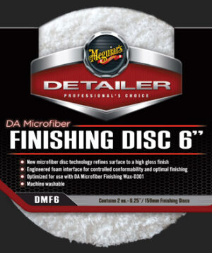 Meguiars DA Microfiber Finishing Pad 6 2-pk
