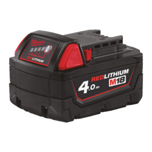 Milwaukee M18 B4 18 V. 4,0 Ah Red Lithium Ion Batteri