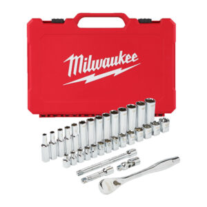 Milwaukee Skrallesett 3/8'' 32-deler
