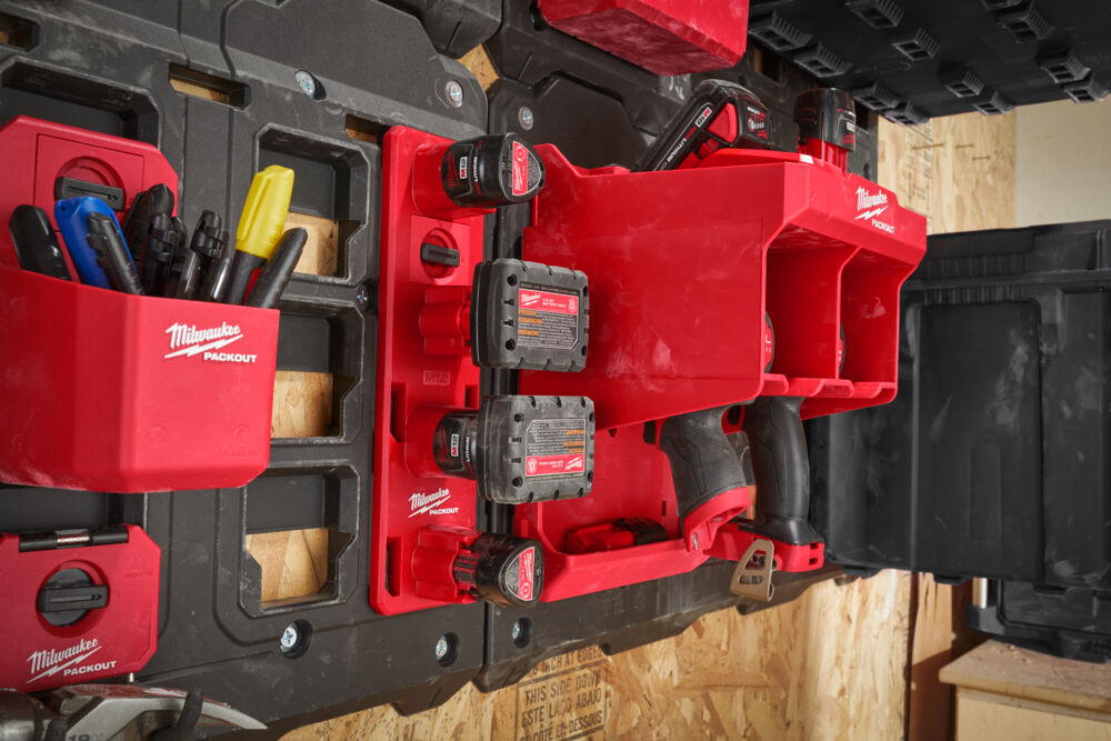 Milwaukee Batteriholder M12 Packout - Bilde 2