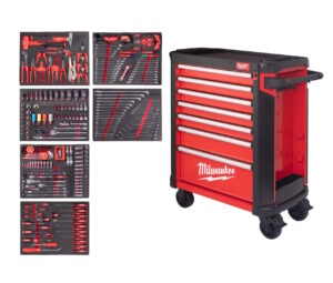 Milwaukee Toolguard verktøyvogn 78cm 337-deler