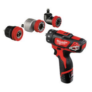 Milwaukee M12 BDDXKIT-202C Bor/Skrutrekker Avtagbar Chuck