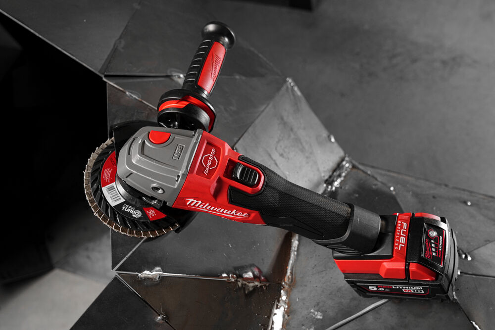 Milwaukee M18 FSAG125XB FUEL 125mm Vinkelsliper - Bilde 2