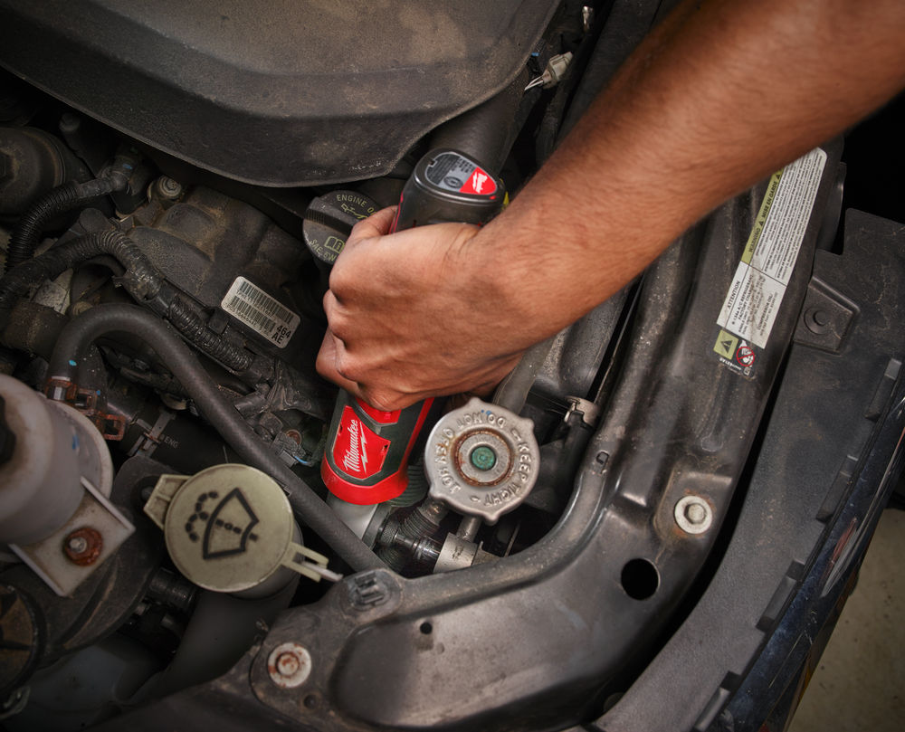 Milwaukee M12 BRAID-0 Vinkelslagskrutrekker 1/4 Hex - Bilde 3