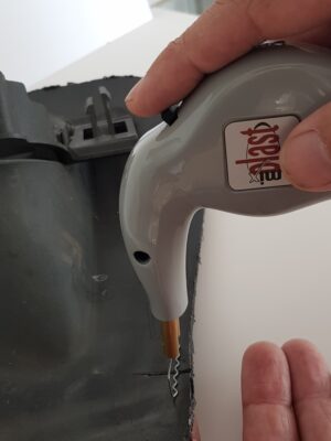 Mixplast Clipìt med 2 oppladbare batterier