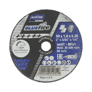 Norton Kappeskive Blue Fire Nor A60t 50x1x6.35 T41