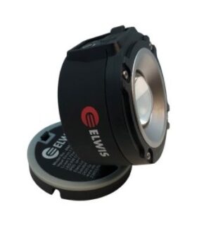 Elwis PRO N600R oppladbar 600Lm rund lampe med magnet og kro