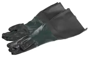 Sandblåsehansker 600mm Ø=185mm