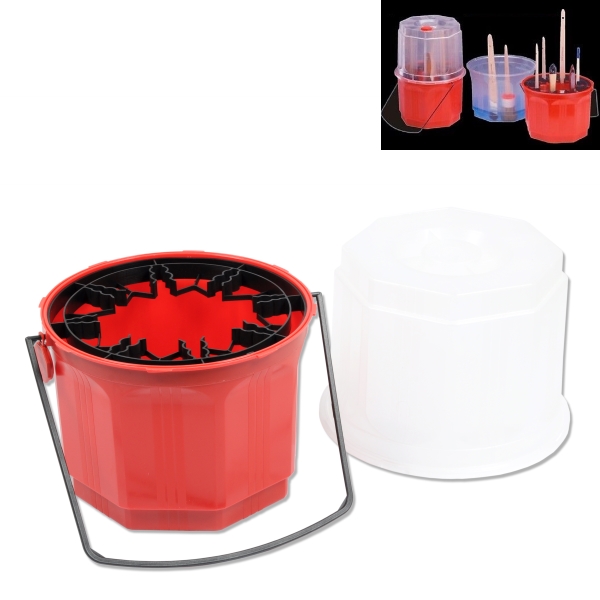 Penselbøtte stor m/lokk, Ø 235mm