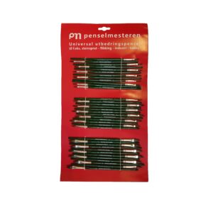 Autopensel / Flikkpensel Ø 4/6/8mm 36 stk/ark