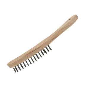 Stålbørste Basic 3-rader